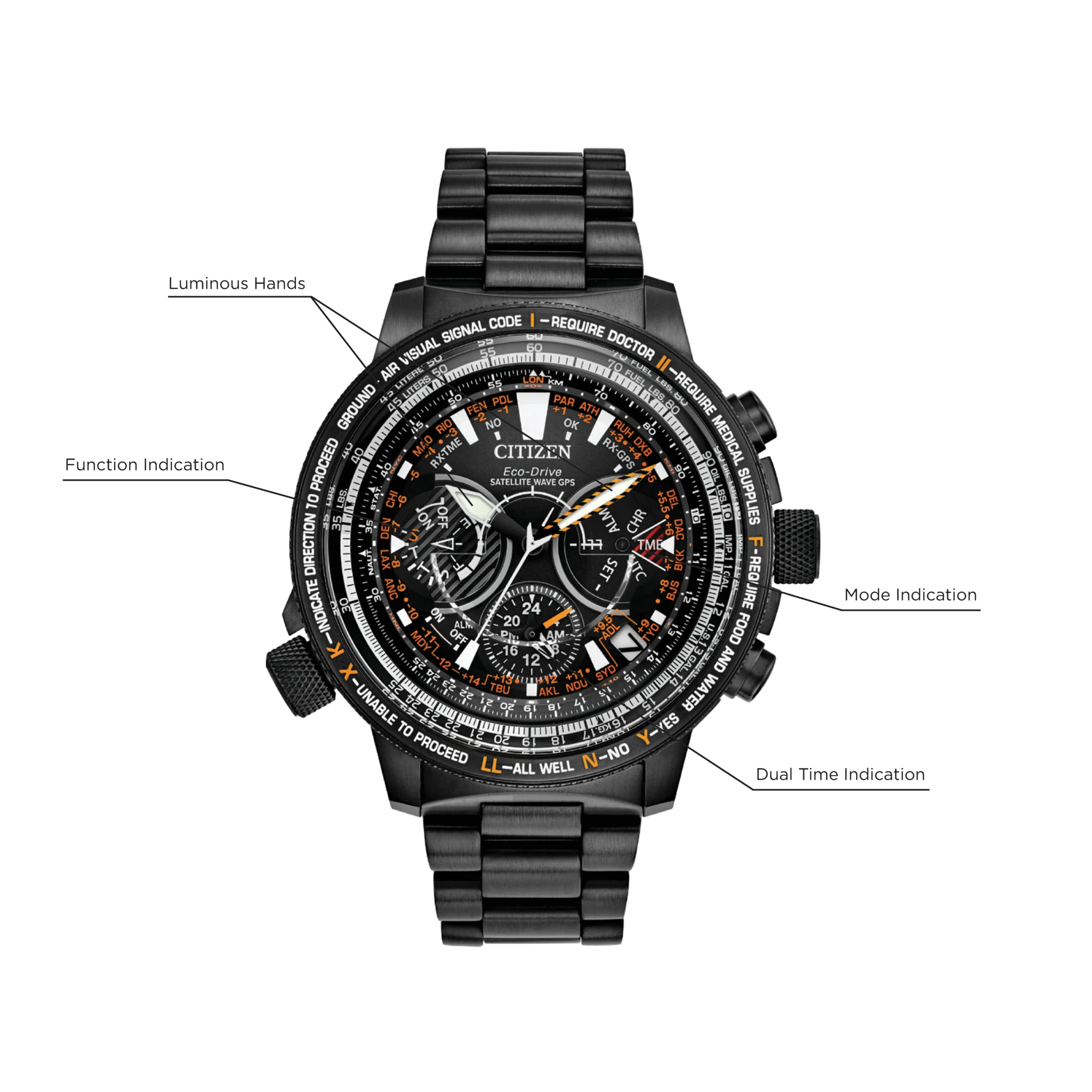 CITIZEN SATELLITE WAVE GPS 限定モデル Satellite Wave X-Official Site [CITIZEN]